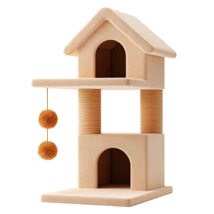 Wooden Cat Tree